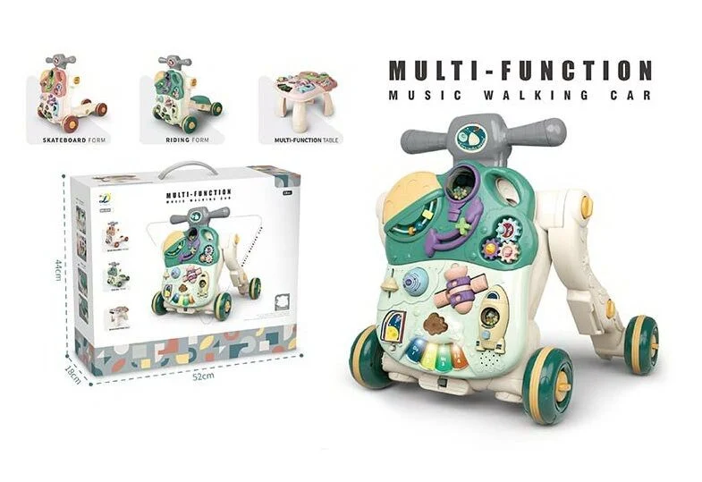 Каталка-ходунки 2в1 658, фото 1