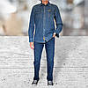 Джинсова сорочка Montana Stonewash 03 — блакитний, фото 9