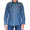 Джинсова сорочка Montana Stonewash 03 — блакитний, фото 10