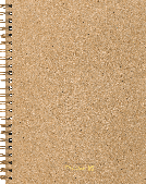 Блокнот А5 Premium Wire 96 аркушів карамель у крапку Brunnen 105589572