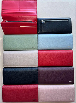 Гаманець жіночий на магніті зі штучної шкіри у різних кольорах Balisa