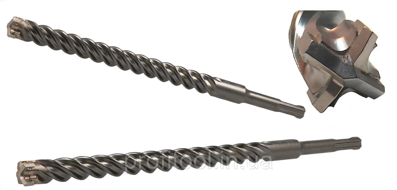 Бур PROFITOOL - INDUSTRIAL SDS-plus 25х400х450 мм (50369), фото 1