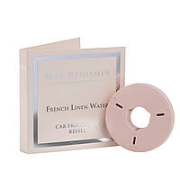 Ароматизатор повітря в машину Max Benjamin Car Fragrance French Linen Water запаска