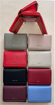 Гаманець жіночий на магніті зі штучної шкіри у різних кольорах Balisa