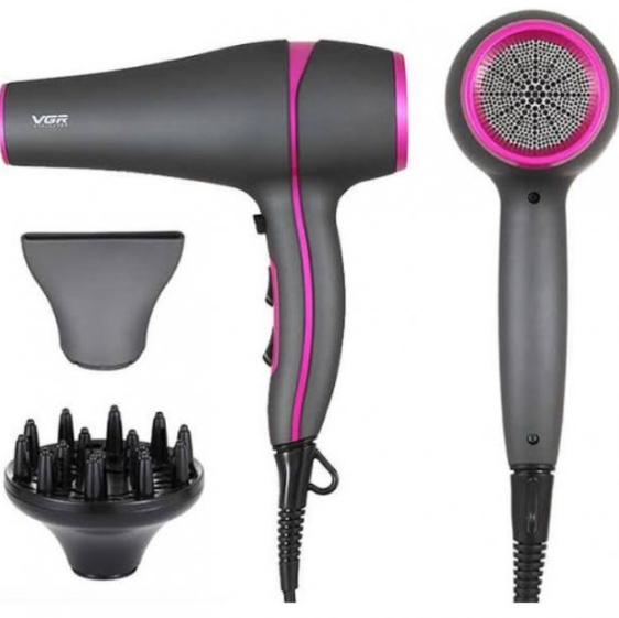 Професійний фен для волосся VGR Hair Dryer V-402 2200W для сушіння волосся