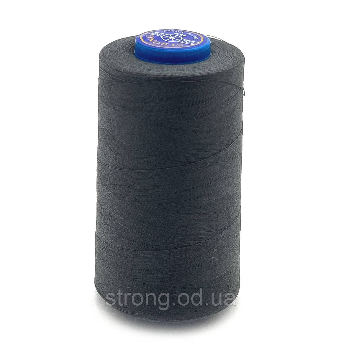 Нитка швейна STRONG 40/2 4000ярдів №116 Темно сіра