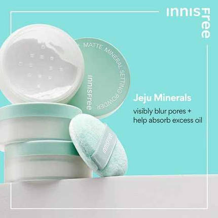 Мінеральна матуюча пудра Innisfree No-Sebum Mineral Powder,5г, фото 3