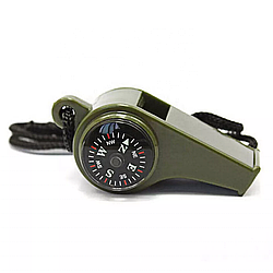 Свисток з компасом і термометром Solve Olive (KT6008914)