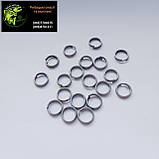 Заводні кільця 6 мм для риболовлі, фото 2