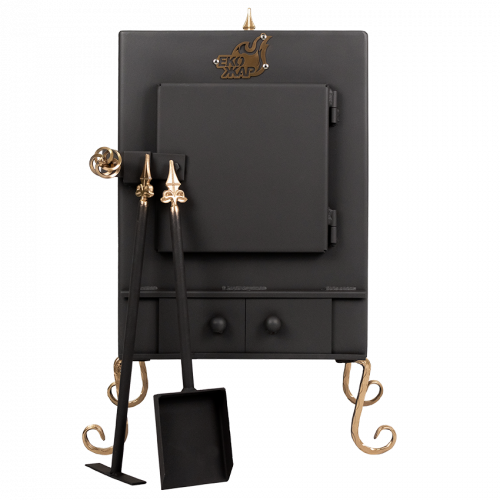 Дров'яна піч Екожар Комфорт, фото 1