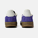 Кросівки чоловічі фіолетові Adidas Gazelle Purple White (17674), фото 5