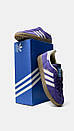 Кросівки чоловічі фіолетові Adidas Gazelle Purple White (17674), фото 7