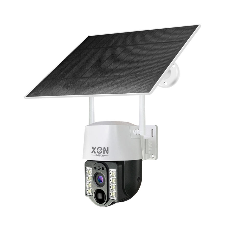 P-камера вулична з акумулятором XON Wi-Fi 8000mAh Solar 1080P SmartCam (MCBSW31VW 7508) Біла
