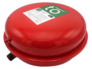 Бак розширювальне опалення плоский 10 л 3/4" макс 8 барів EPDM мембрана toНасоси, фото 1