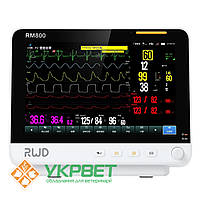 Ветеринарний монітор пацієнта RM800T з сенсорним екраном ( боковий потік, EtCO2, SpO2, ECG, RESP, HR, NIBP, TEMP )