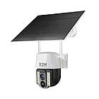 IP-камера вулична з акумулятором XON 4G 8000mAh Solar 1080P SmartCam (MCBSM31VW 4750) Біла, фото 3