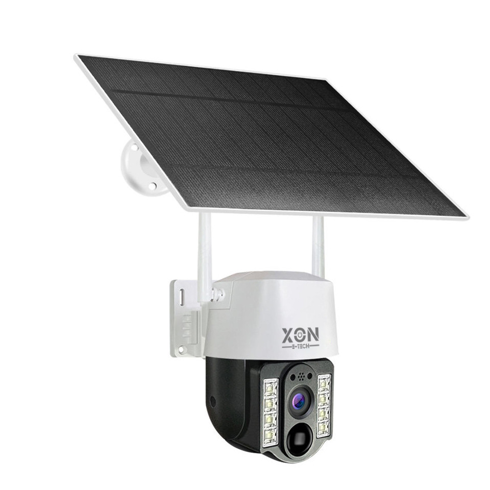 IP-камера вулична з акумулятором XON 4G 8000mAh Solar 1080P SmartCam (MCBSM31VW 4750) Біла