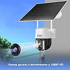 IP-камера вулична з акумулятором XON 4G 8000mAh Solar 1080P SmartCam (MCBSM31VW 4750) Біла, фото 4