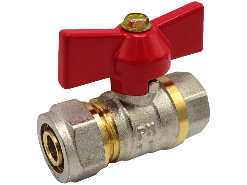 Кран до метал. труби 16 х 1/2" В ECO 15/150