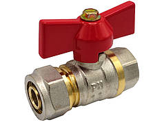 Кран до метал. труби 16 х 1/2" В ECO 15/150