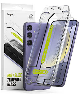 Захисне скло Ringke Easy Slide Tempered Glass 2-Pack до Samsung Galaxy S24 Clear (G4as129)
