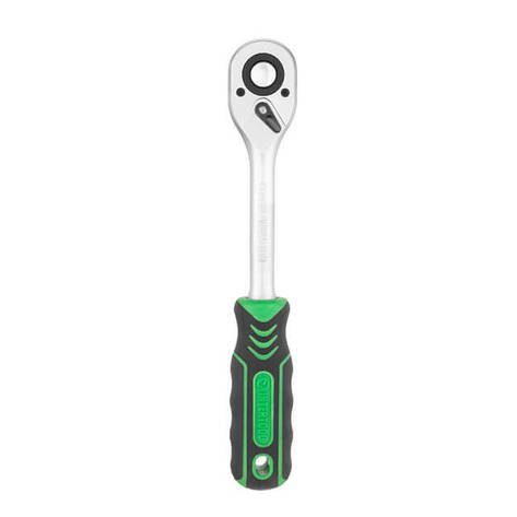 Рукоятка з храповим механізмом на 72 зуба 1/2 ", Cr-v. INTERTOOL HT-2126, фото 1