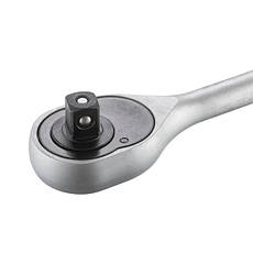 Рукоятка із храповим механізмом на 45 зубів 1/2'' INTERTOOL HT-2119, фото 6