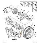 Сальник колінвала задній Fiat Ducato 244, Peugeot Boxer, Citroen Jumper (2002-2006) 2.0/2.2, 012728, фото 3