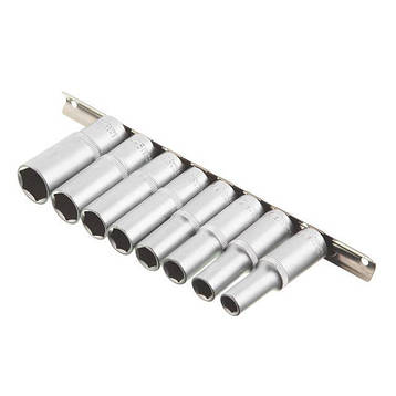 Набір головок подовжених на планці: 10-22 мм, 1/2", 8 од. INTERTOOL ET-6009, фото 3
