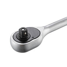 Рукоятка з храповим механізмом на 72 зуба 3/8 ", Cr-v. INTERTOOL HT-2125, фото 6