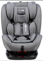 Автокрісло 360° Isofix 0-36 кг для дитини зростом 40-150 см FreeON Sierra сіре