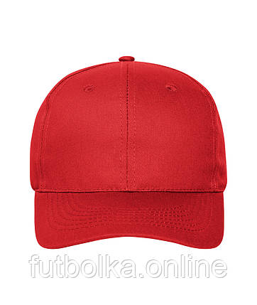 Червона кепка легка 6 Panel Cap Bio Cotton Myrtle Beach, фото 1