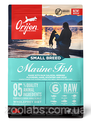 Orijen Marine Fish Small Breed | Оріджен для дрібних собак з рибою 1,8 кг, фото 1