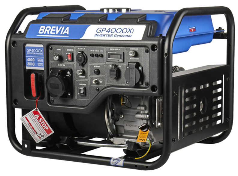 Генератор інверторний бензиновий Brevia GP4000Xi 4 кВт (ном 3.8 кВт)