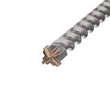 Бур SDS MAX, QUADRO, 20x600мм INTERTOOL SDM-2060, фото 2