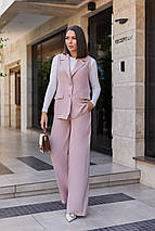 Жіночий брючний костюм з жилетом "Rakel" | Норма, фото 3