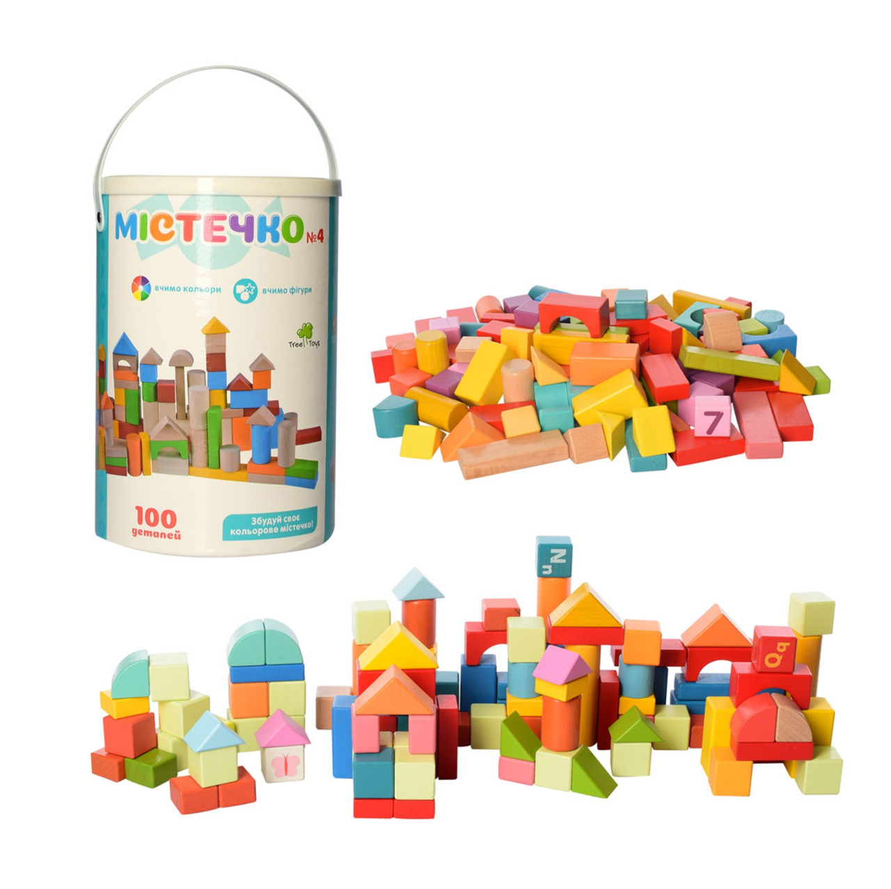 Дерев'яна іграшка Tree Toys MD 2358 Містечко