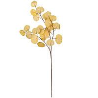 Штучна гілка "Евкаліпт" бежева, 82 см