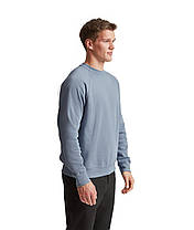 Мінеральний блакитний реглан чоловічий зимовий Classic raglan sweat Fruit of the loom, фото 6