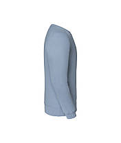 Мінеральний блакитний реглан чоловічий зимовий Classic raglan sweat Fruit of the loom, фото 3