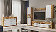 Вітальня Джерсі дуб вотан/ білий глянець, фото 3