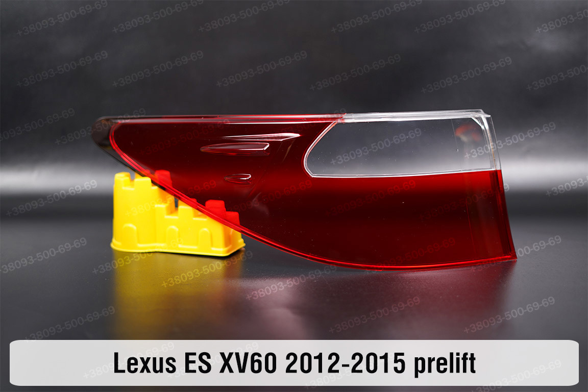 Скло заднього ліхтаря зовнішнє у крилі Lexus ES XV60 (2012-2015) дорест ліве, фото 1