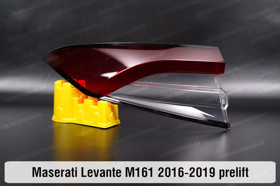 Скло заднього ліхтаря зовнішнє у крилі Maserati Levante M161 (2016-2019) дорест ліве, фото 1