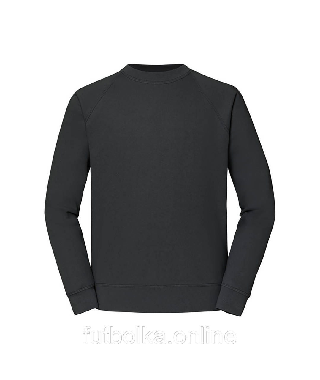 Графіт реглан чоловічий зимовий Classic raglan sweat Fruit of the loom