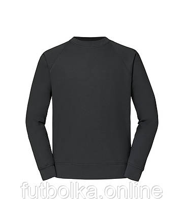 Графіт реглан чоловічий зимовий Classic raglan sweat Fruit of the loom, фото 1