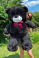 Огромный медведь игрушка Ветли 140 см, Мишка на день рождения 1.4м Черный