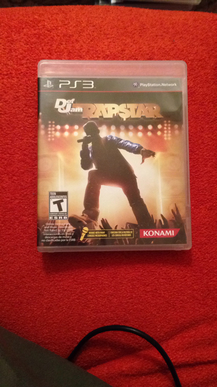 Видео игра Def Jam Rapstar (PS3) - фото 1 - id-p439831217