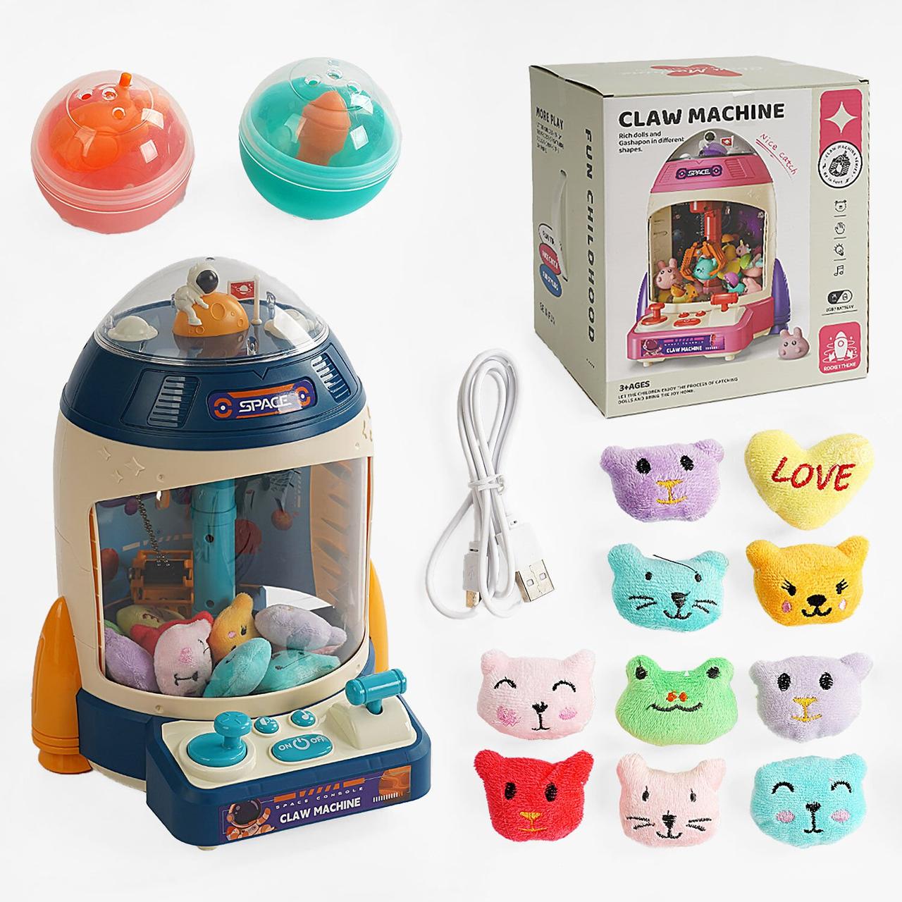 Гра G 230 A “Іграшковий автомат”, підсвічування, мелодії, на батарейках та від мережі, USB-кабель, Штрих =98943