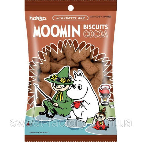 Печиво Hokka Moomin Biscuits Cocoa 60g, фото 1