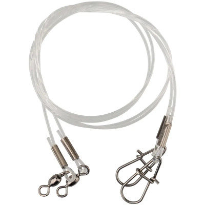 Повідець Savage Gear Regenerator Trace 50cm 1.0mm 25kg Swivel Needle Snap (3 шт/уп.) (1854.11.09), фото 1